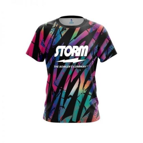 STORM COOLWICK COLOURFUL ART JERSEY SASH ZIP