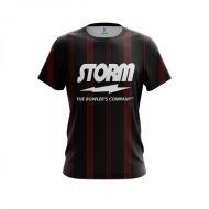 STORM COOLWICK STRIPE JERSEY RED/BLACK